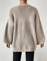 Drop Shoulder Cardigan