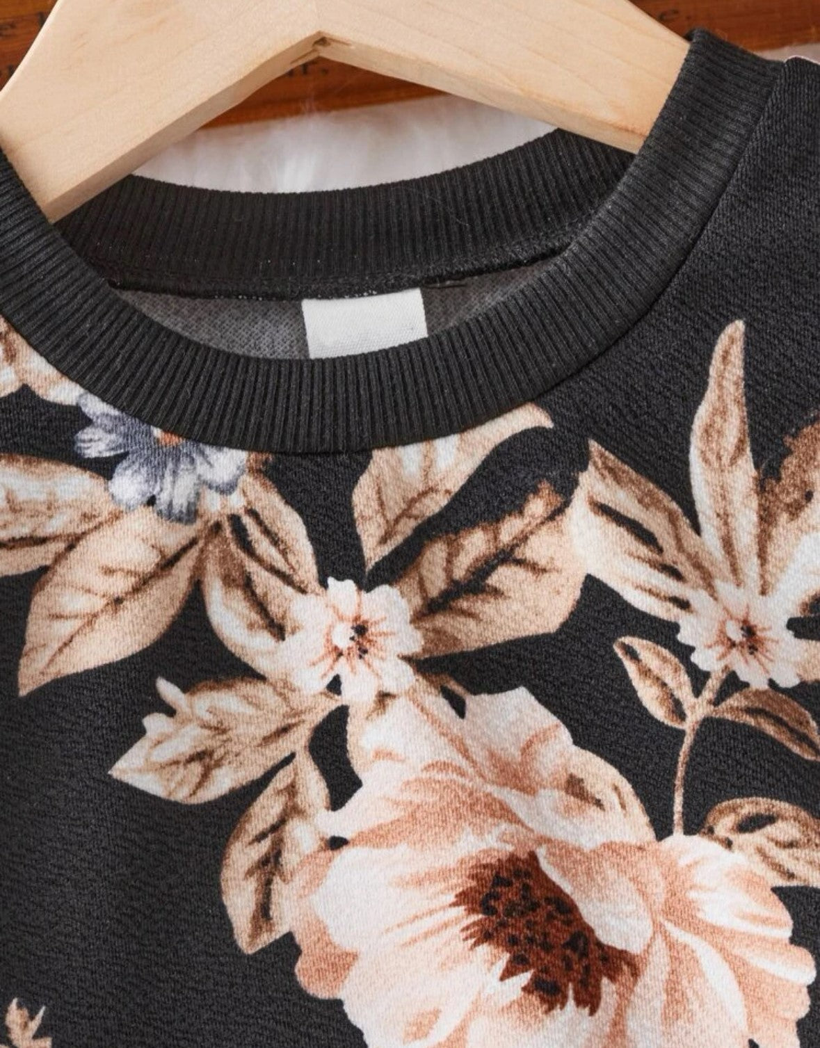 Floral Sweatshirt