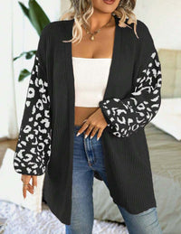 Leopard Print Cardigan