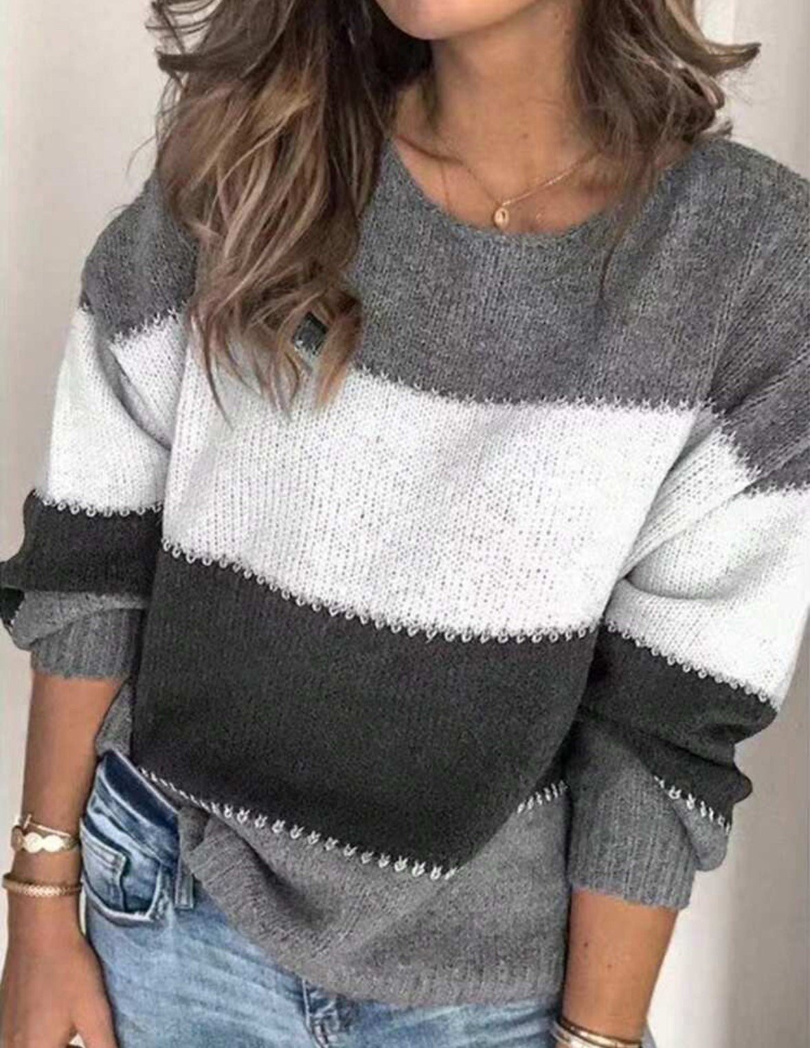 Colourblock Sweater