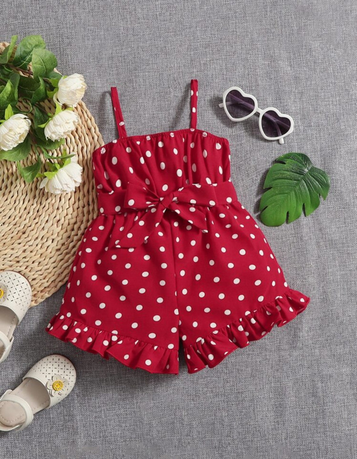 Polka Dot Romper