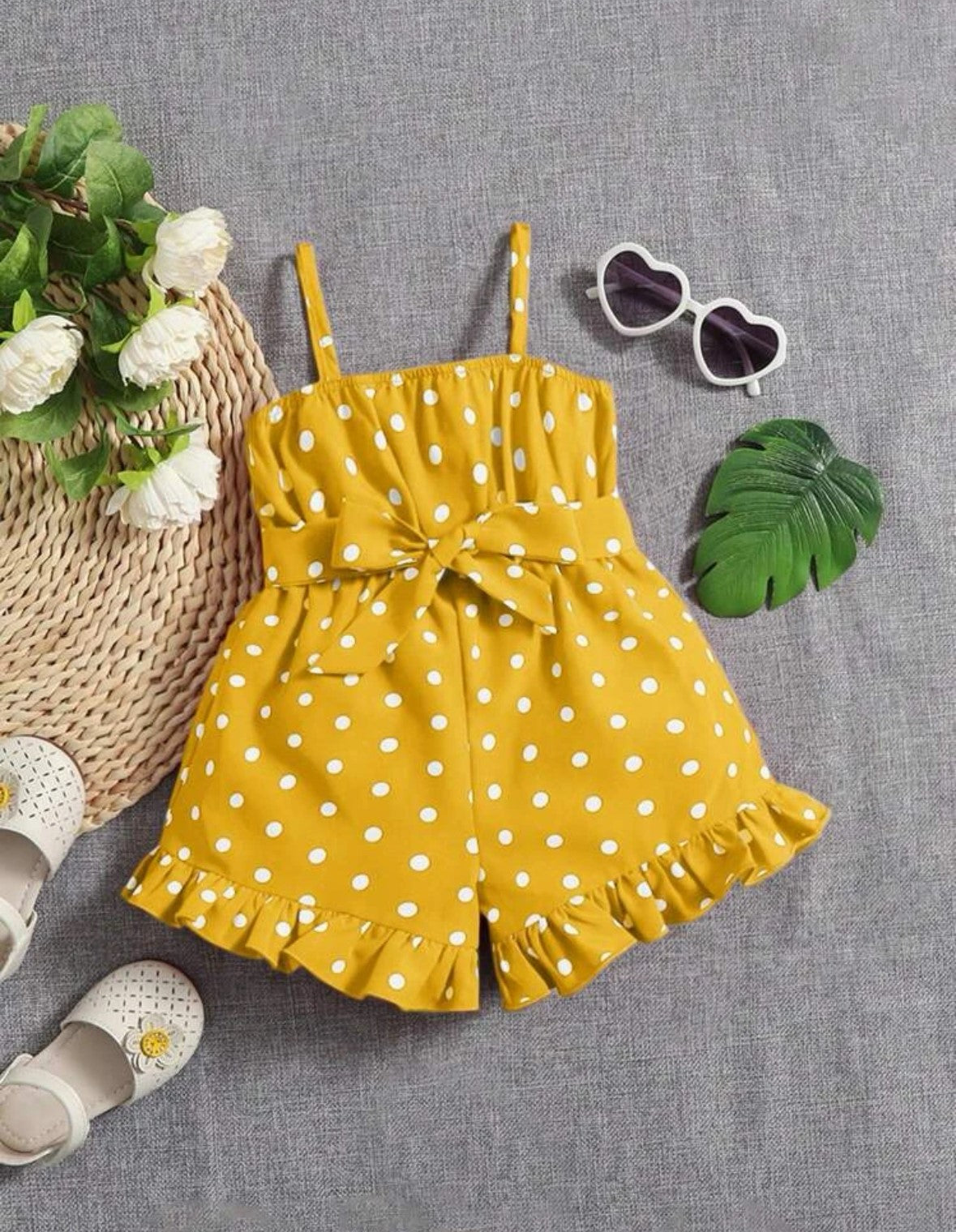 Polka Dot Romper