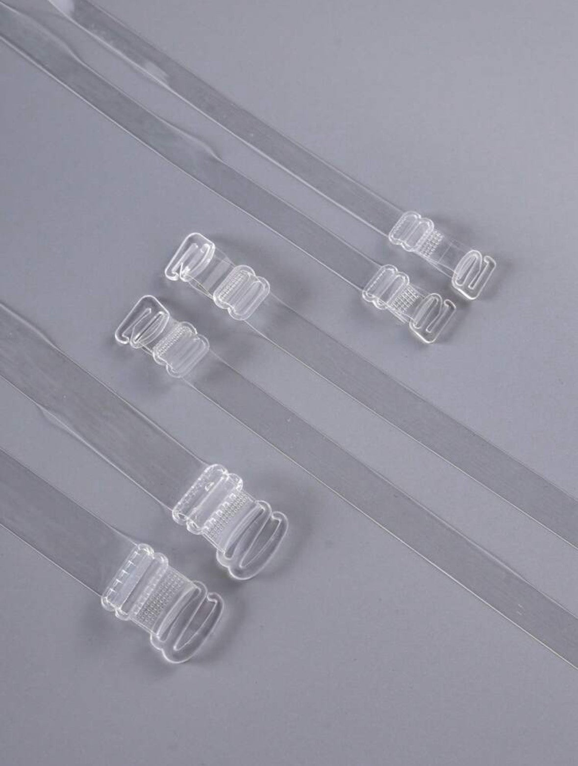 3x pairs of Transparent Bra Straps