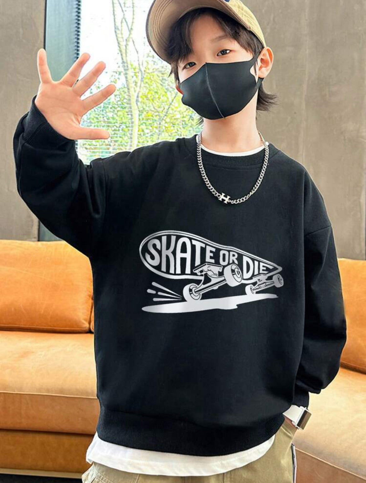 Black Skate or Die Sweatshirt