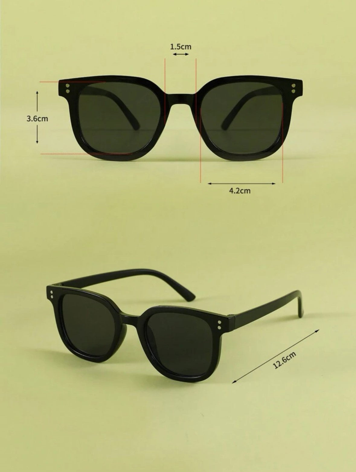 Square Framed Sunglasses