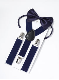 Bow Tie & Suspender Set