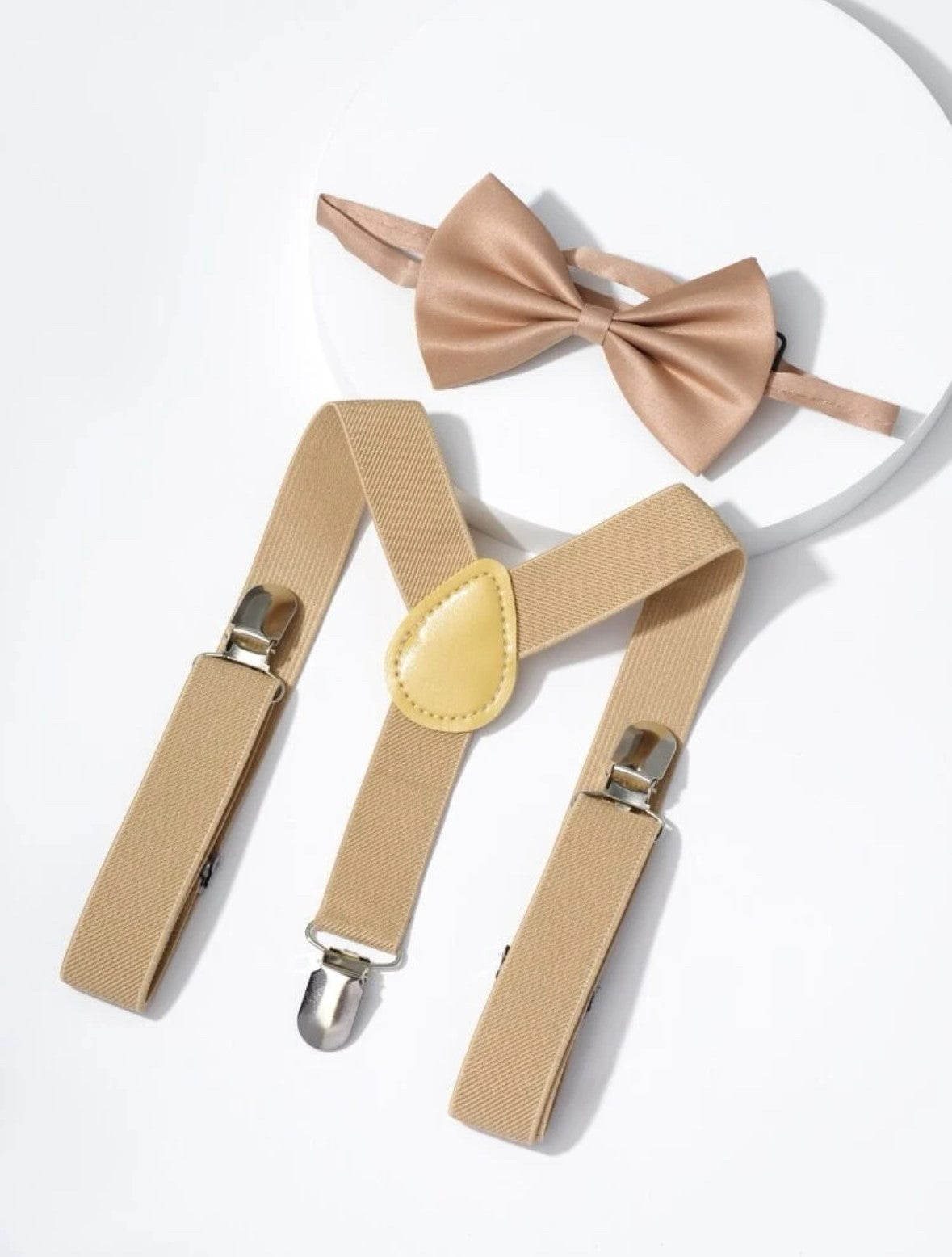 Bow Tie & Suspender Set