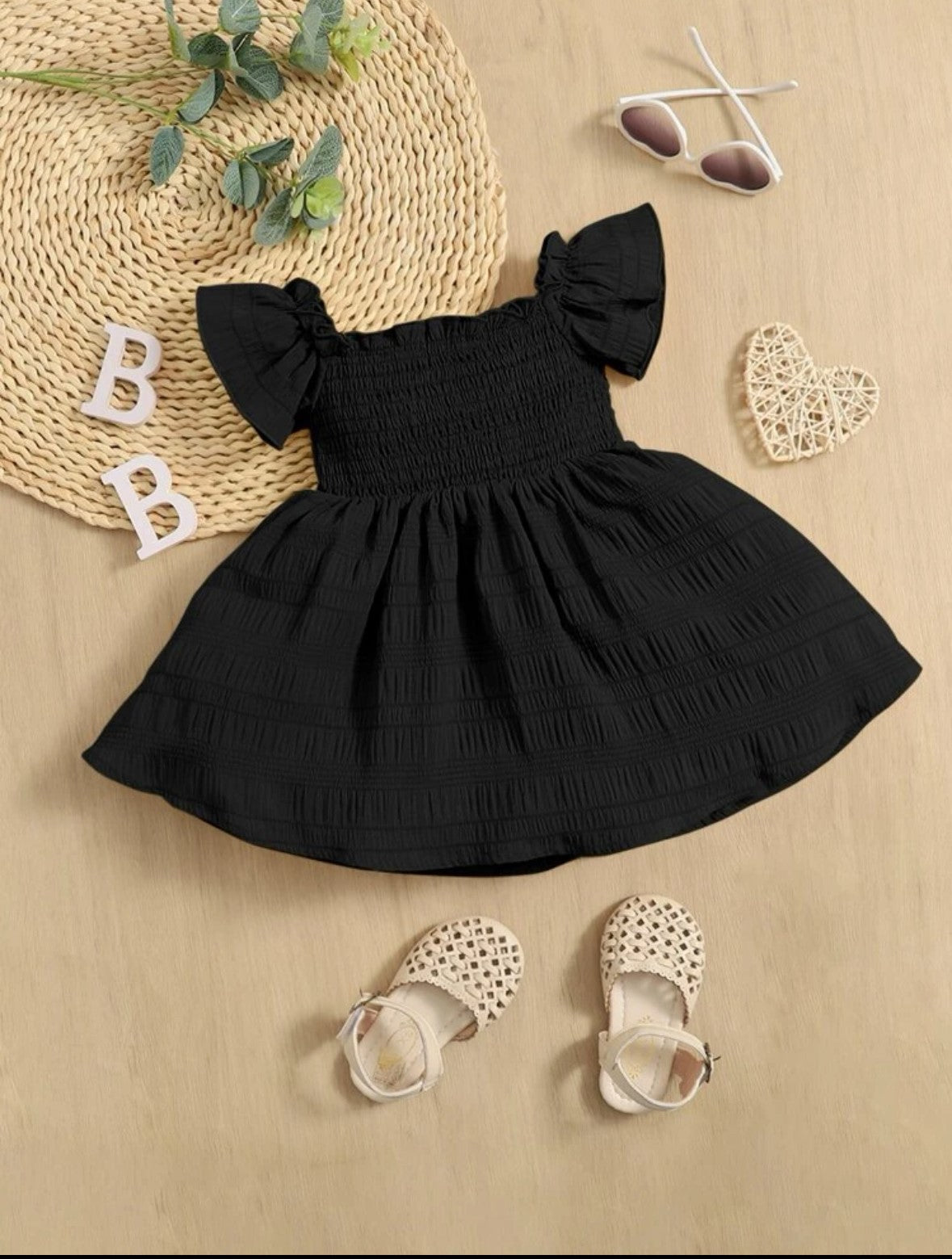 Butterfly Sleeve Dress