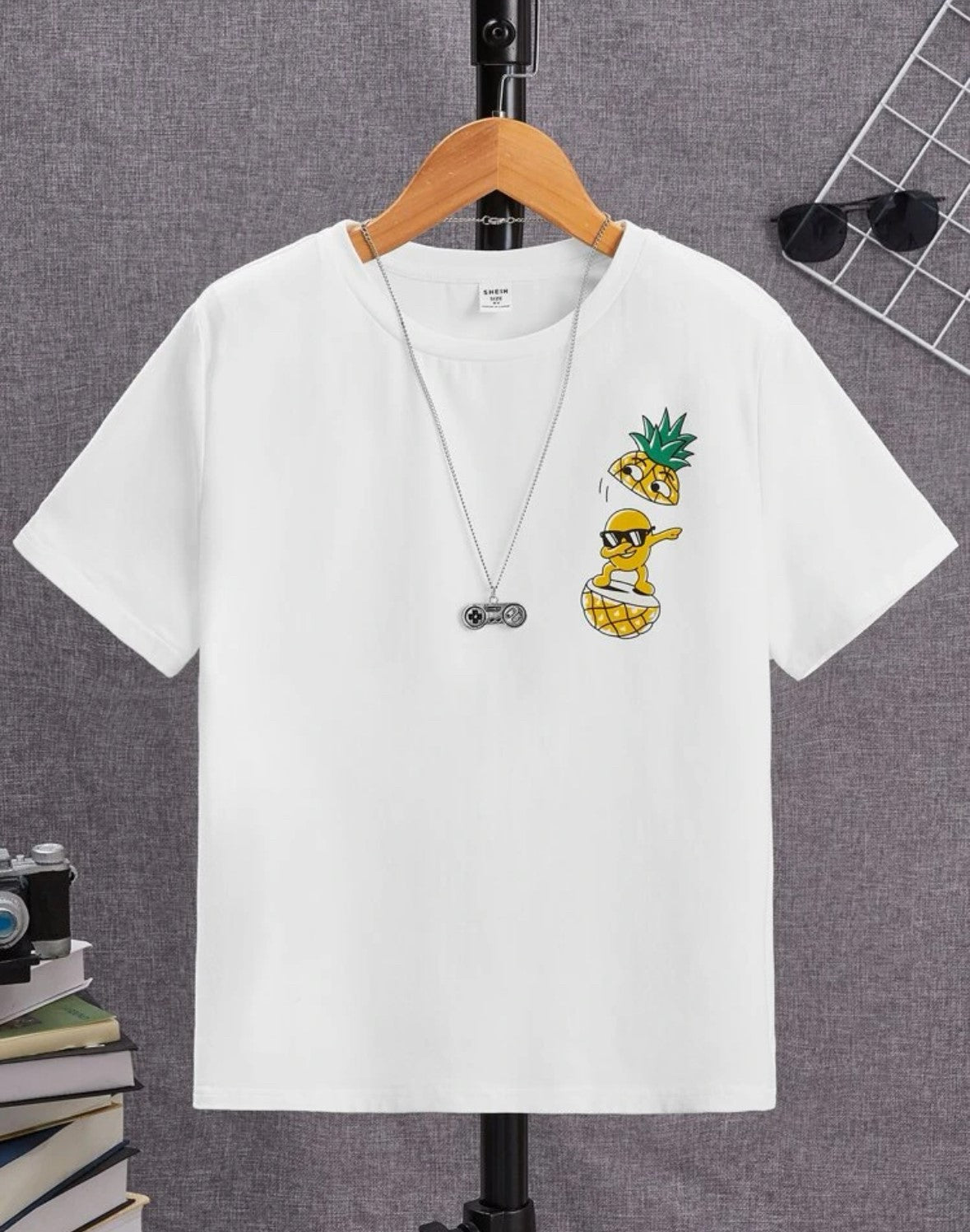 Pineapple Print Tee