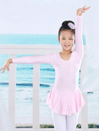 Pink Long Sleeve Leotard