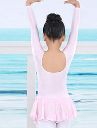 Pink Long Sleeve Leotard