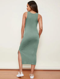 Mint Green Cable Knit Dress